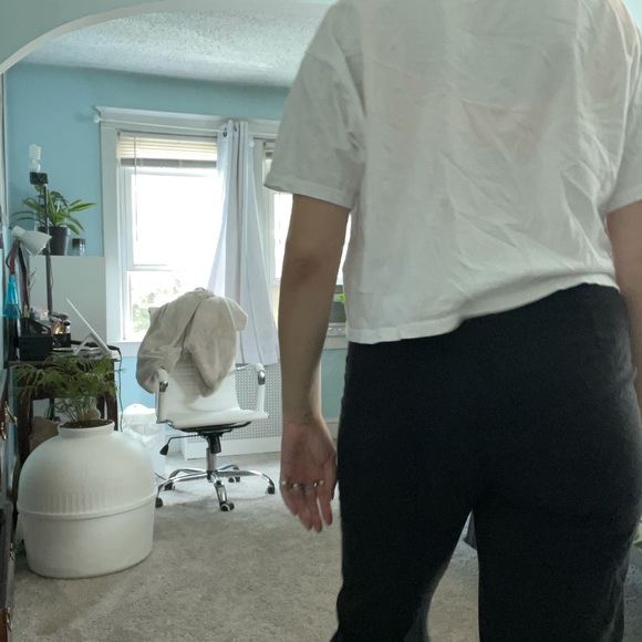 White Calvin Klein Tee - Picture 6 of 7